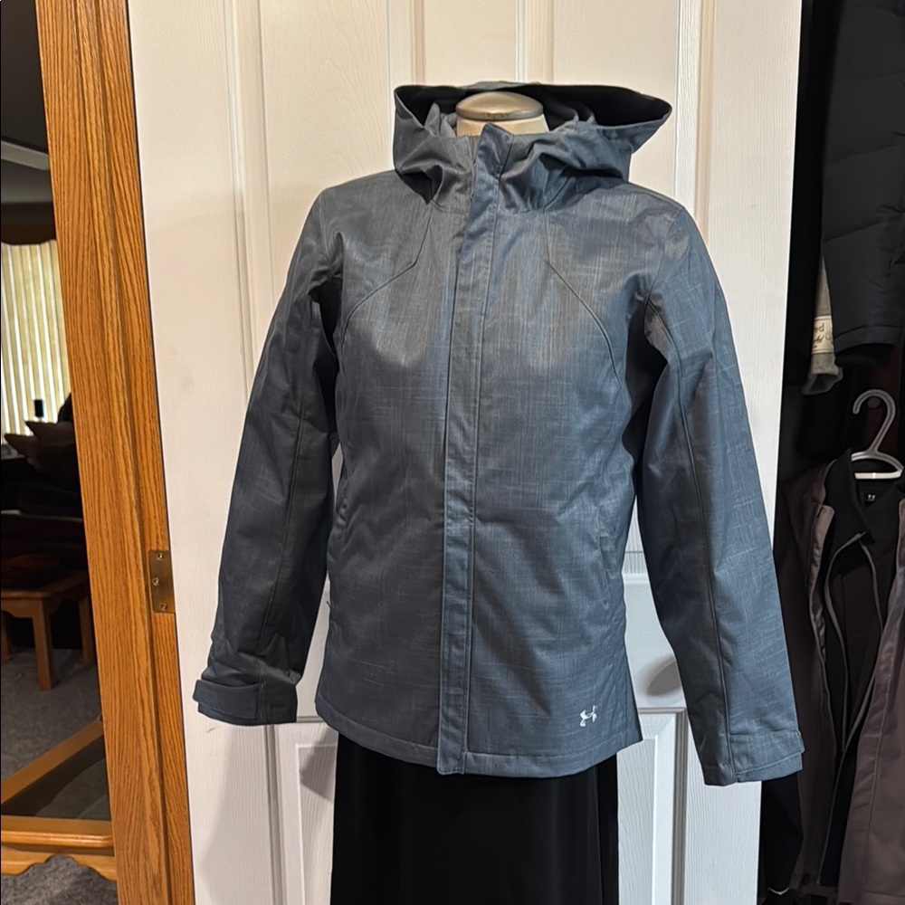 Under Armour Gray Hooded Jacket